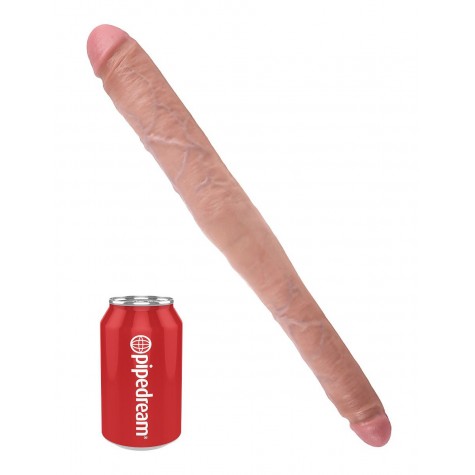 Двусторонний дилдо 16" Tapered Double Dildo - 40,6 см.