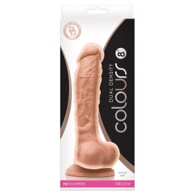 Телесный фаллоимитатор Dual Density 8 Dildo - 25,4 см.