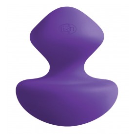 Фиолетовый универсальный вибромассажер Luxe Syren Massager